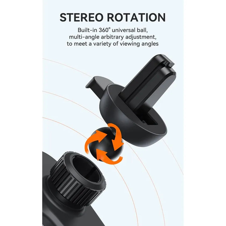 Auto Telefoonhouder – Ventilatierooster – Gravity Lock – Zwart-Ilumina Benelux