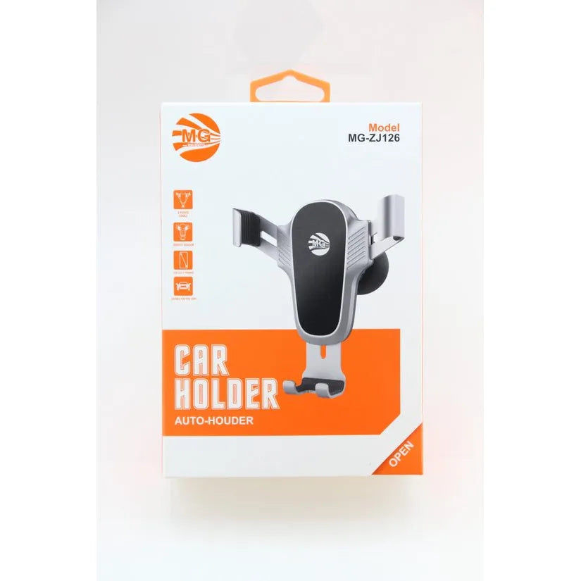 Auto Telefoonhouder – Ventilatierooster – Gravity Lock – Zwart-Ilumina Benelux