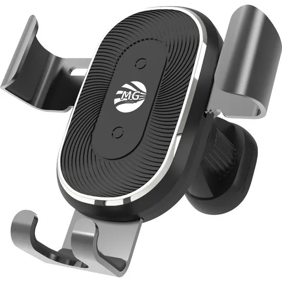 Draadloze Auto Telefoonhouder met 15W Snelladen – Ventilatierooster – Zwart-Ilumina Benelux