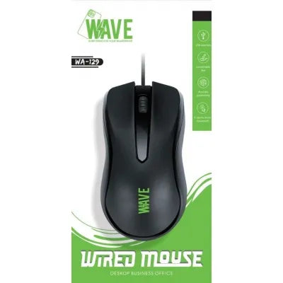 Bedrade USB Muis – 1600 DPI Optische Sensor – Plug & Play – Ergonomisch Ontwerp – Zwart-Ilumina Benelux