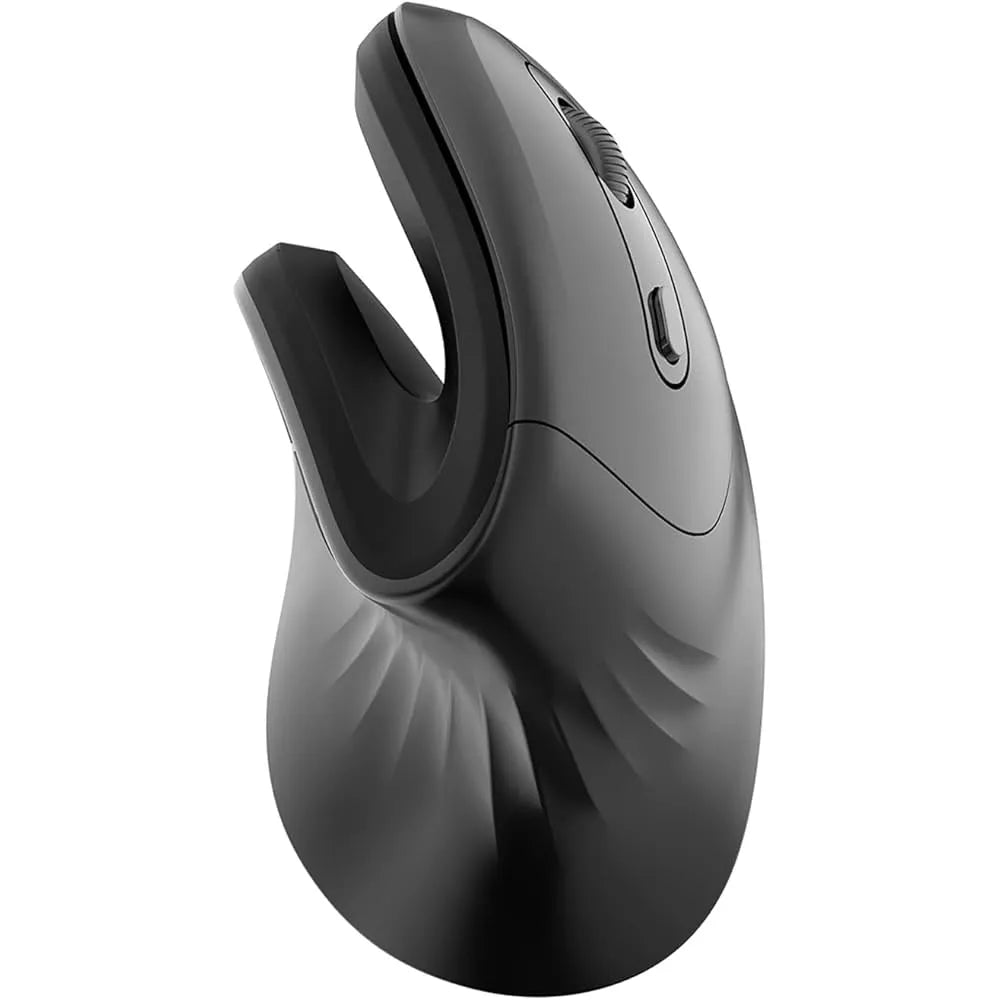 Ergonomische Verticale Draadloze Muis 3200 DPI – 2.4GHz USB Ontvanger – 6 Knoppen – Voor PC, Mac, PS5 & Xbox-Ilumina Benelux