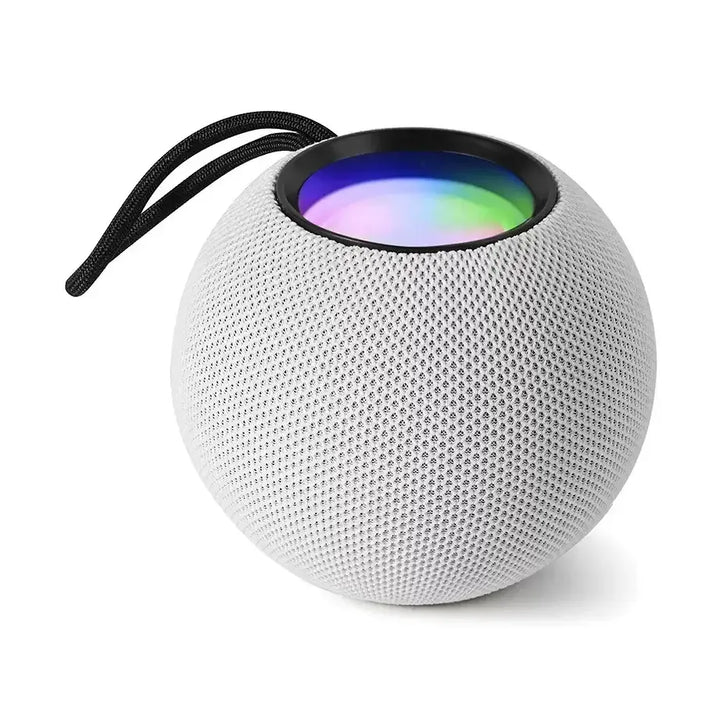 RGB Bluetooth Speaker 5W – Draadloze Mini Luidspreker met FM Radio, USB, TF Kaart, AUX & IPX4 Waterbestendig-Ilumina Benelux