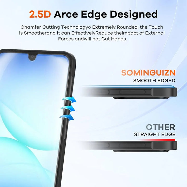 Oppo A91 Screenprotector 9H Tempered Glas – 5x-Ilumina Benelux