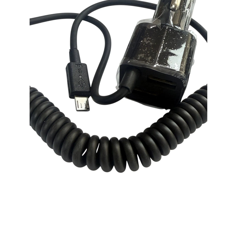 Premium In-Vehicle Micro-USB Autolader Zwart-Ilumina Benelux