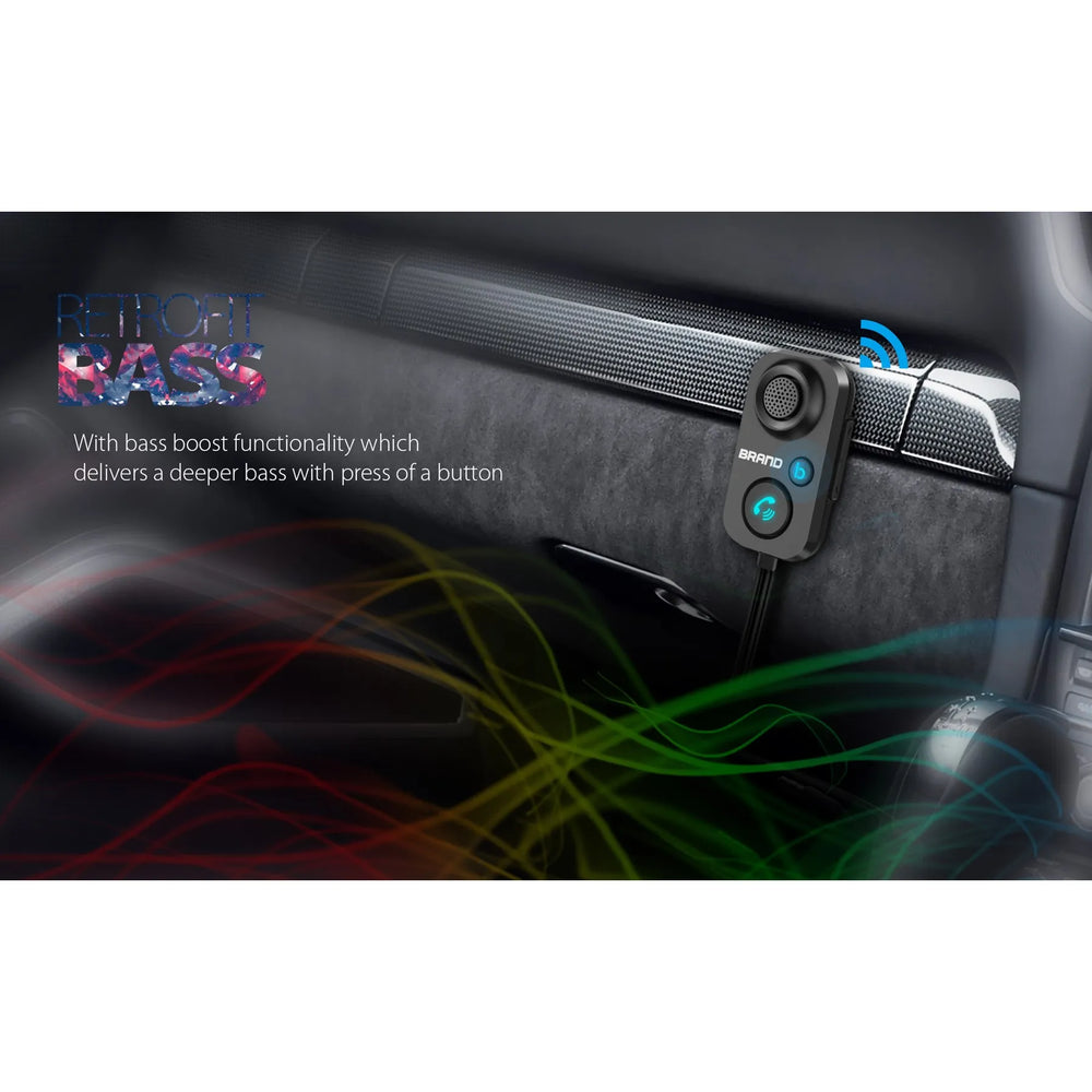 Bluetooth Receiver Auto – Handsfree Bellen – Bass Boost – Bluetooth 5.1 AUX Adapter – Ruisonderdrukking – Voor Autoradio & Speakers