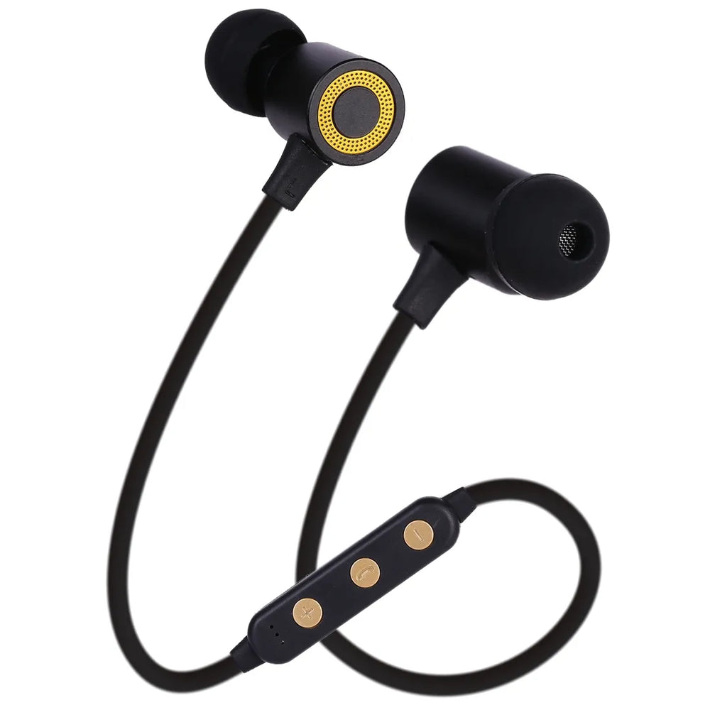 Mingge MG-G22 Draadloze Bluetooth Sport Headset – Magnetische Oordopjes met TF-kaart – Zwart-Ilumina Benelux