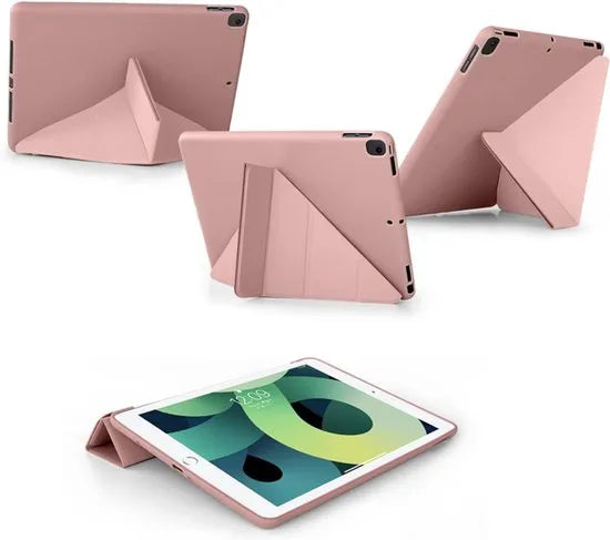 iPad Air 11 inch (2024/2025/2026) & Air 5/4 Hoesjes – Smartcover Tablethoes – Penhouder – Auto Sleep/Wake – Roségoud-Tablethoesjes-Ilumina Benelux
