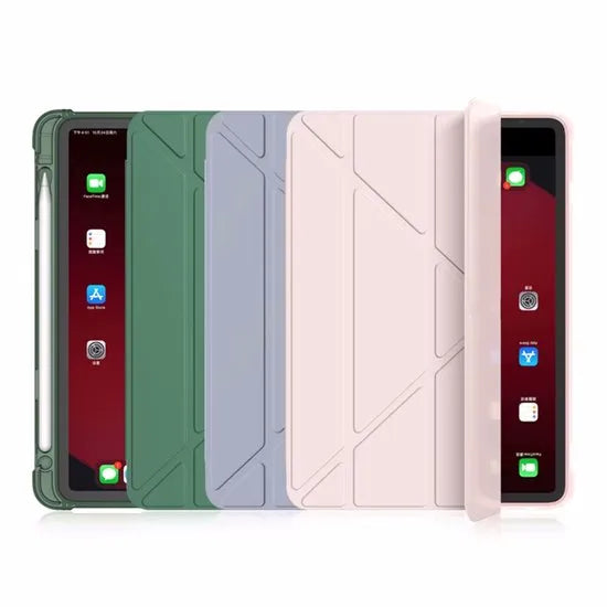iPad Air 11 inch (2024/2025/2026) & Air 5/4 Hoesjes – Smartcover Tablethoes – Penhouder – Auto Sleep/Wake – Roségoud-Tablethoesjes-Ilumina Benelux
