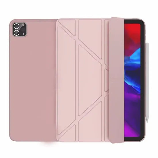 iPad Air 11 inch (2024/2025/2026) & Air 5/4 Hoesjes – Smartcover Tablethoes – Penhouder – Auto Sleep/Wake – Roségoud-Tablethoesjes-Ilumina Benelux