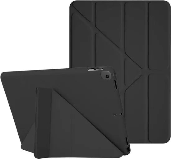 iPad Air 11 inch (2024/2025/2026) & Air 5/4 Hoesjes – Smartcover Tablethoes – Penhouder – Auto Sleep/Wake – Zwart-Tablethoesjes-Ilumina Benelux
