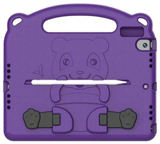 iPad kinderhoes – Schokbestendig – Duurzaam – Geschikt voor iPad 10.2 (2019/2020/2021) – Paars-Tablethoesjes-Ilumina Benelux
