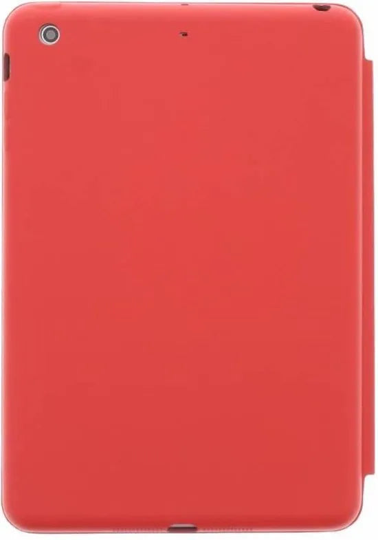 iPad Mini 1/2/3 Tablethoes – Tri-Fold Smart Cover – Standfunctie – Ultraslank – Rood-Tablethoesjes-Ilumina Benelux