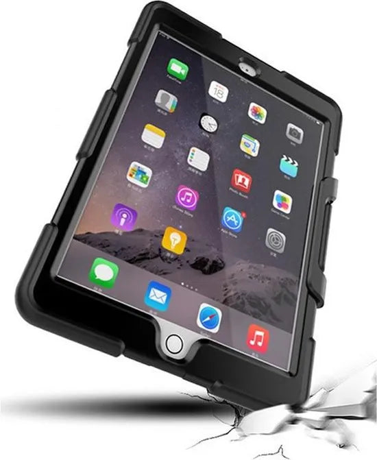 iPad Mini 4/5 Tablethoes – Rugged Case Hoesjes – Schokbestendig – Kickstand Standfunctie – Blauw-Tablethoesjes-Ilumina Benelux