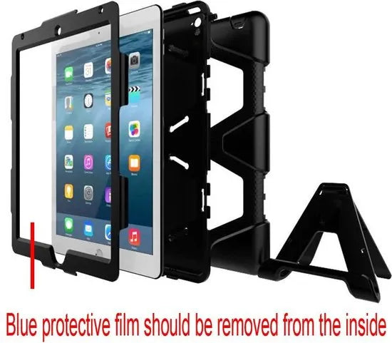 iPad Mini 4/5 Tablethoes – Rugged Schokbestendig – Kickstand Standfunctie – Roze-Tablethoesjes-Ilumina Benelux