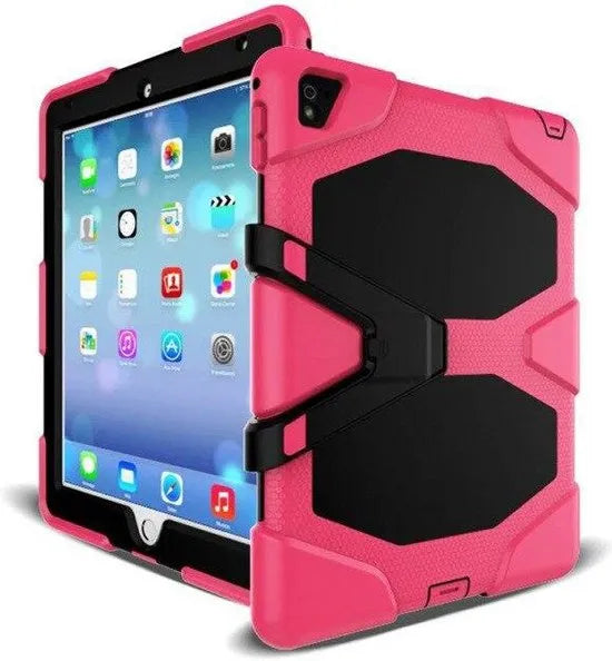 iPad Mini 4/5 Tablethoes – Rugged Schokbestendig – Kickstand Standfunctie – Roze-Tablethoesjes-Ilumina Benelux