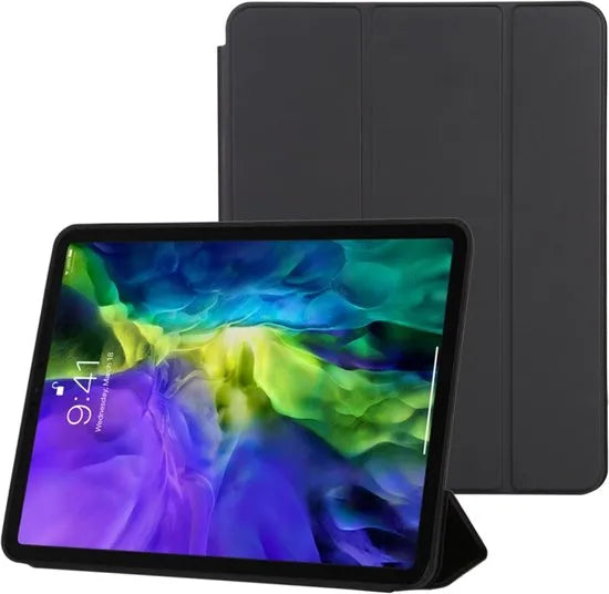 iPad Pro 11 inch (2020/2021/2022) – Ultraslanke Tri-Fold Cover Case – Standfunctie – 11 inch – Zwart-Tablethoesjes-Ilumina Benelux