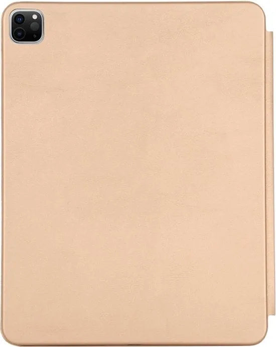 iPad Pro 11 Hoesjes – Ultraslanke Tri-Fold Smart Cover – Standfunctie – iPad Pro 11 (2018-2022) – Goud-Tablethoesjes-Ilumina Benelux