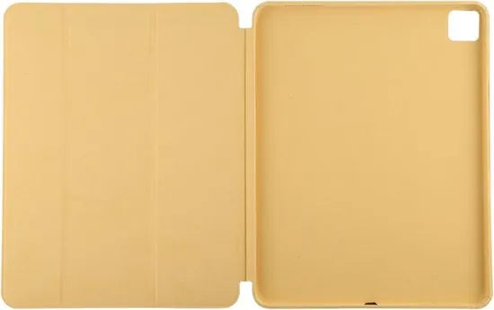iPad Pro 11 Hoesjes – Ultraslanke Tri-Fold Smart Cover – Standfunctie – iPad Pro 11 (2018-2022) – Goud-Tablethoesjes-Ilumina Benelux