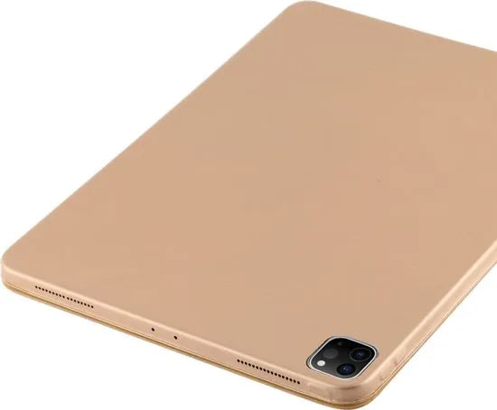 iPad Pro 11 Hoesjes – Ultraslanke Tri-Fold Smart Cover – Standfunctie – iPad Pro 11 (2018-2022) – Goud-Tablethoesjes-Ilumina Benelux