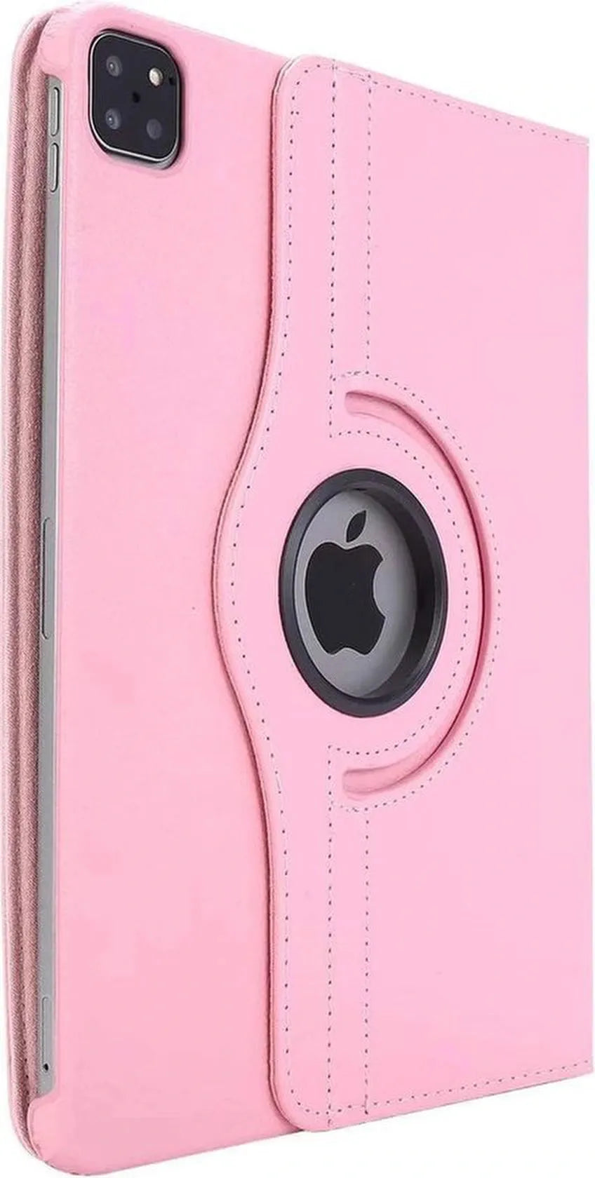 iPad Pro 11 inch 2020/2021/2022 Hoesjes – 360° draaibaar multi-stand – Standfunctie – Lichtroze-Tablethoesjes-Ilumina Benelux