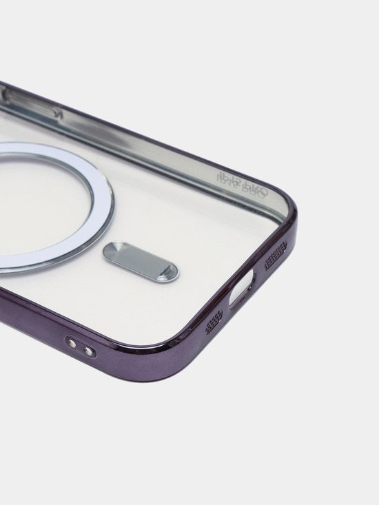 iPhone 11 Pro Hoesjes – Magnetische Backcover met MagSafe – Camera Lens Protector – Paars-Ilumina Benelux