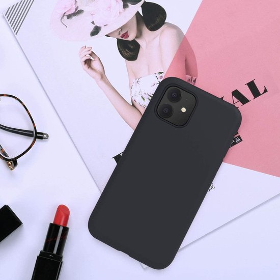 iPhone 11 Pro Max Hoesjes – Siliconen Backcover Liquid – Schokbestendig – Incl. 2x Screenprotector Gehard Glas – Transparant-Ilumina Benelux