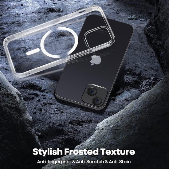 iPhone 13 Hoesjes – Transparante Backcover – Schokbestendig – MagSafe Compatibel-Ilumina Benelux
