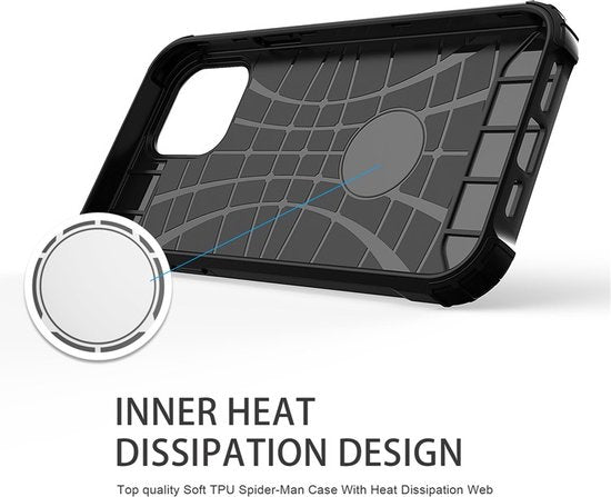 iPhone 14 Plus Hoesjes – Dual Layer Armor Backcover – Heavy Duty Schokbestendig – Goud-Ilumina Benelux
