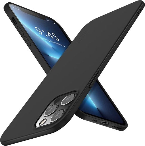 iPhone 14 Plus Hoesjes – Siliconen Backcover – Soft Silicone – Zwart-Ilumina Benelux