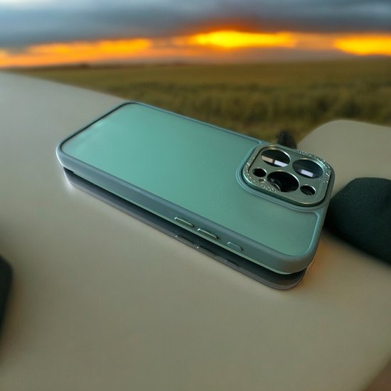 iPhone 14 Pro Hoesjes – Military Backcover – Camera Protector – Schokbestendig – Groen-Ilumina Benelux