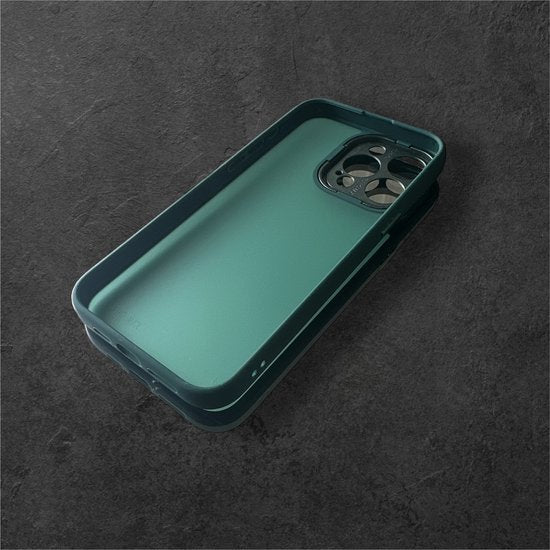 iPhone 14 Pro Max Hoesjes – Military Backcover – Schokbestendig – Camera Protector – Groen-Ilumina Benelux