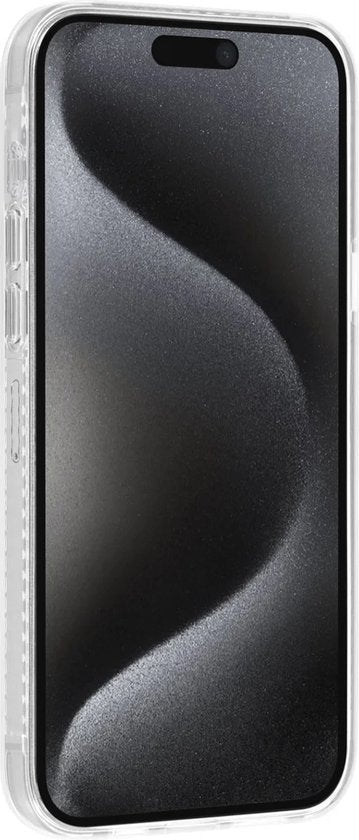 iPhone 15 Pro Max Hoesjes – TPU Backcover – Marble Design – Paars-Ilumina Benelux