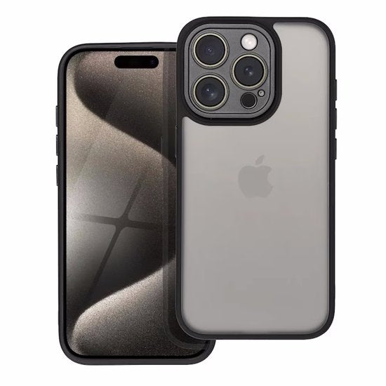 iPhone 16 Pro Max Hoesjes – Transparante Siliconen Backcover – Camera Bescherming – Bumper – Lila-Ilumina Benelux