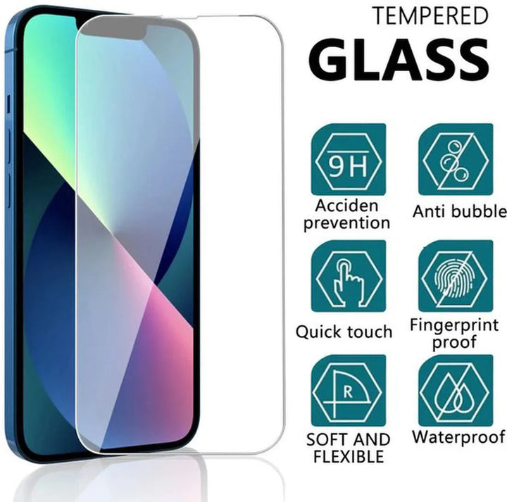 iPhone 16E Screenprotector Gehard 9H – Anti-kras – 5-Pack-Ilumina Benelux