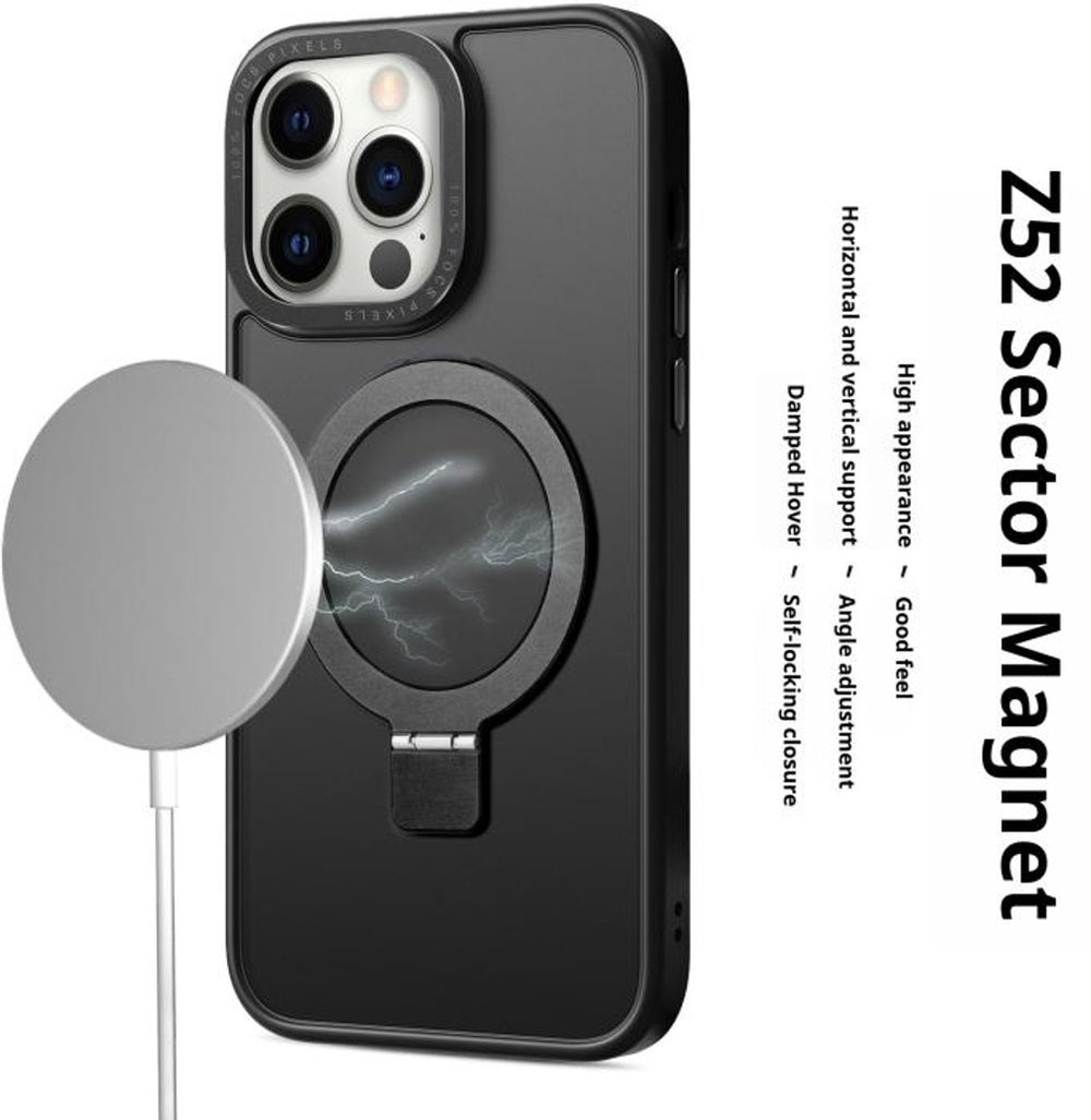 iPhone 17 Hoesjes – MagSafe Backcover – Schokbestendig – Inclusief 2x Screenprotector – Grijs-Ilumina Benelux