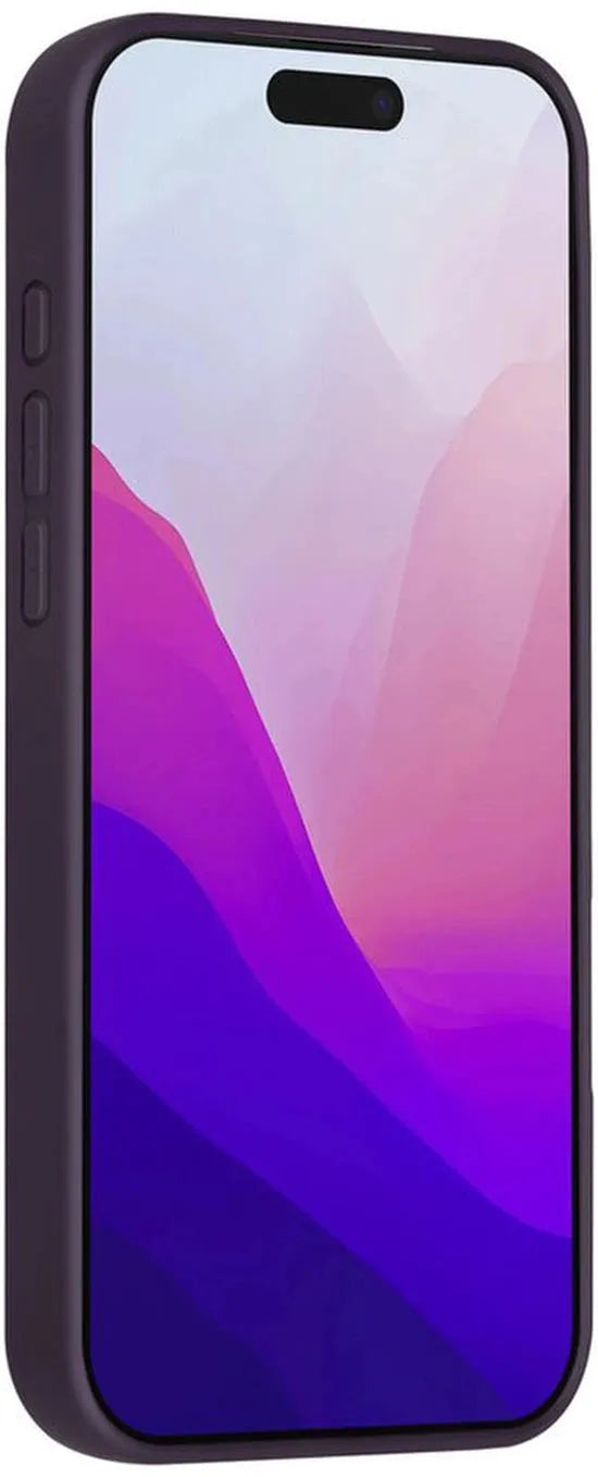 iPhone 17 Pro Max Hoesjes – Siliconen Backcover – Schokbestendig – Ringstandaard – Grape Purple-Ilumina Benelux