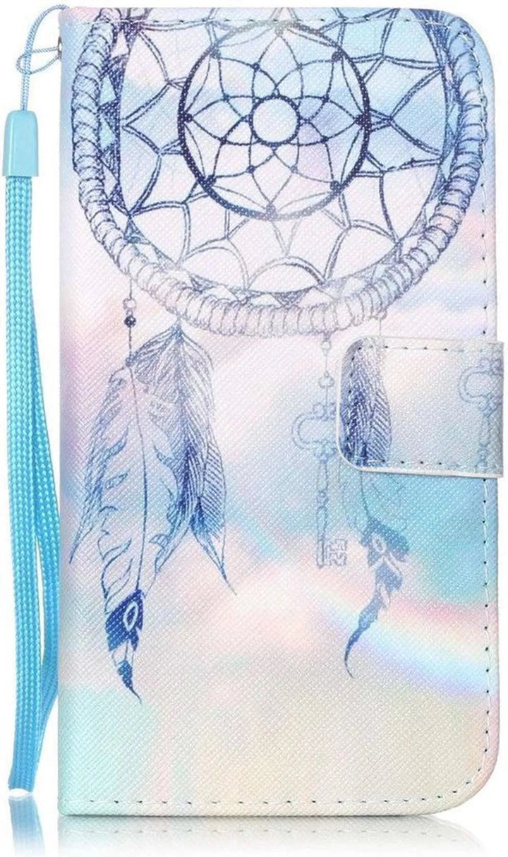iPhone XS Max Hoesjes – Portemonnee Hoes – Dreamcatcher Design – Pasjeshouder – Magneetsluiting – Zwart-Ilumina Benelux
