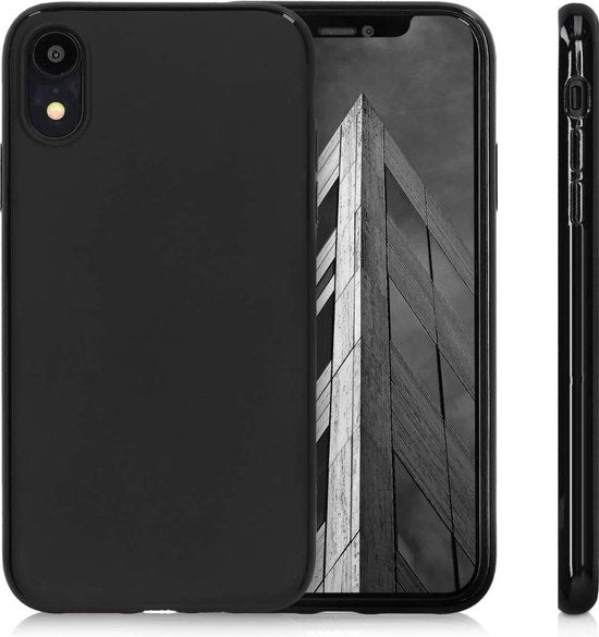 iPhone XS Max Hoesjes – Siliconen Backcover – Soft Silicone – Zwart-Ilumina Benelux