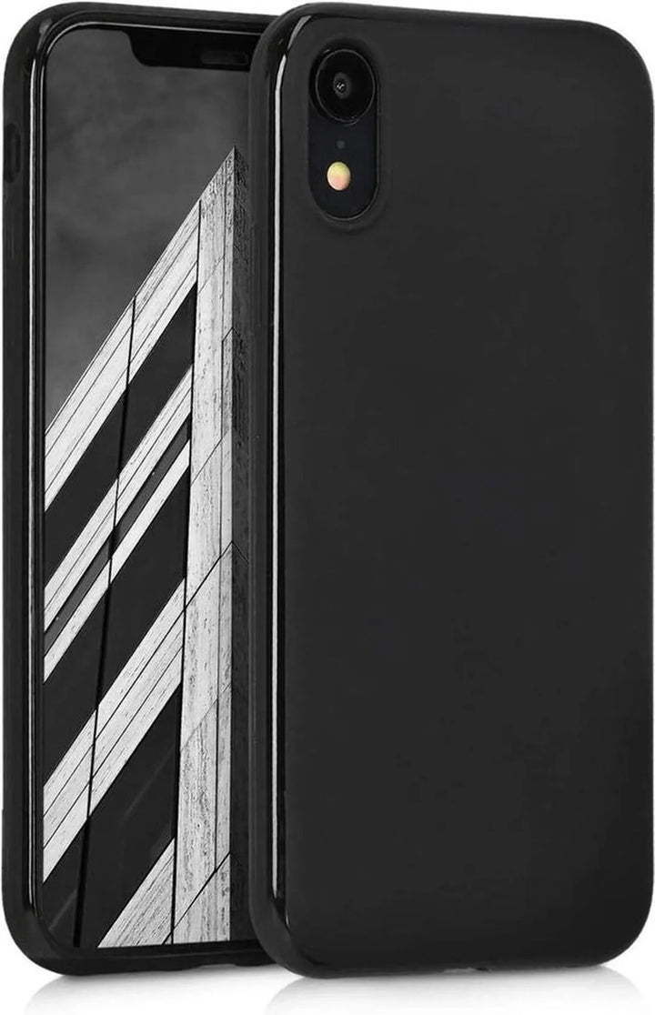 iPhone XS Max Hoesjes – Siliconen Backcover – Soft Silicone – Zwart-Ilumina Benelux