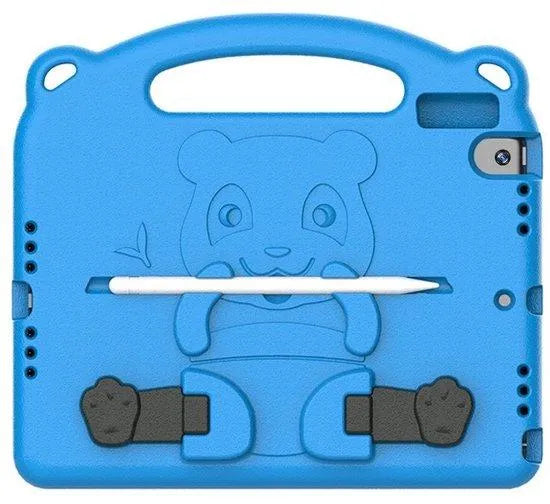 Kidsproof kinderhoes met handvat iPad Air 4/5 generatie 10,9 inch & iPad Air 11 inch (2024/2025/2026) (11 inch) - Blauw-Tablethoesjes-Ilumina Benelux