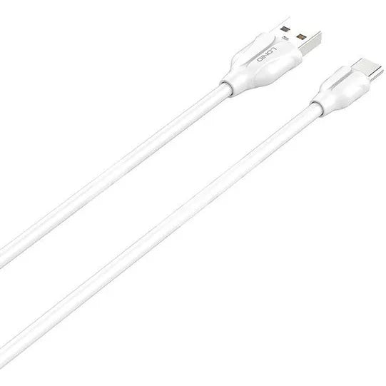 LDNIO LS361 USB-A naar USB-C Kabel – 1 Meter – 2.4A Fast Charging Kabel – Wit-Ilumina Benelux