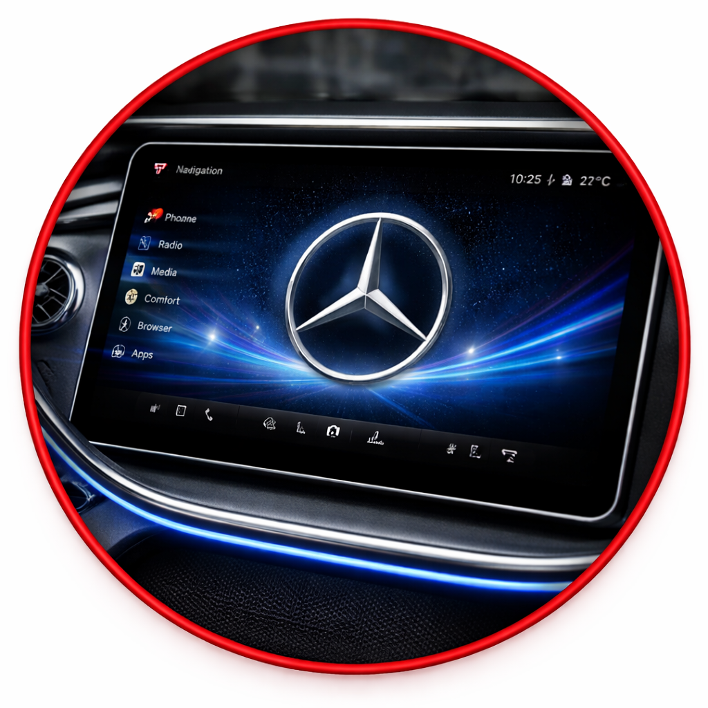 Mercedes Telefoonhouders
