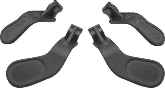 Metalen Paddles Set – Geschikt voor Xbox One Elite Controller Series 2 – RVS Scuff Back Buttons – Grip Accessoire – Zilver-Ilumina Benelux