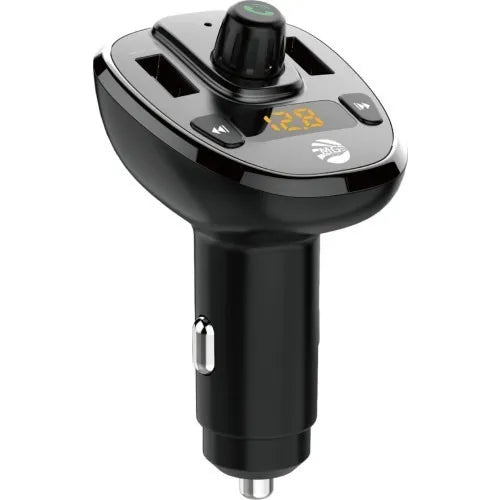 FM Car Transmitter met Bluetooth – 2x USB-A – Handsfree Carkit – Zwart-Ilumina Benelux