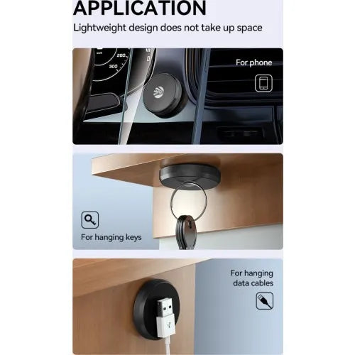 Magnetische Auto Telefoonhouder – Dashboard Houder – Zwart-Ilumina Benelux