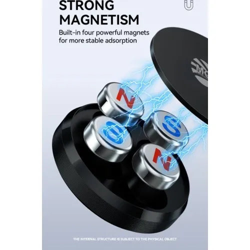 Magnetische Auto Telefoonhouder – Dashboard Houder – Zwart-Ilumina Benelux