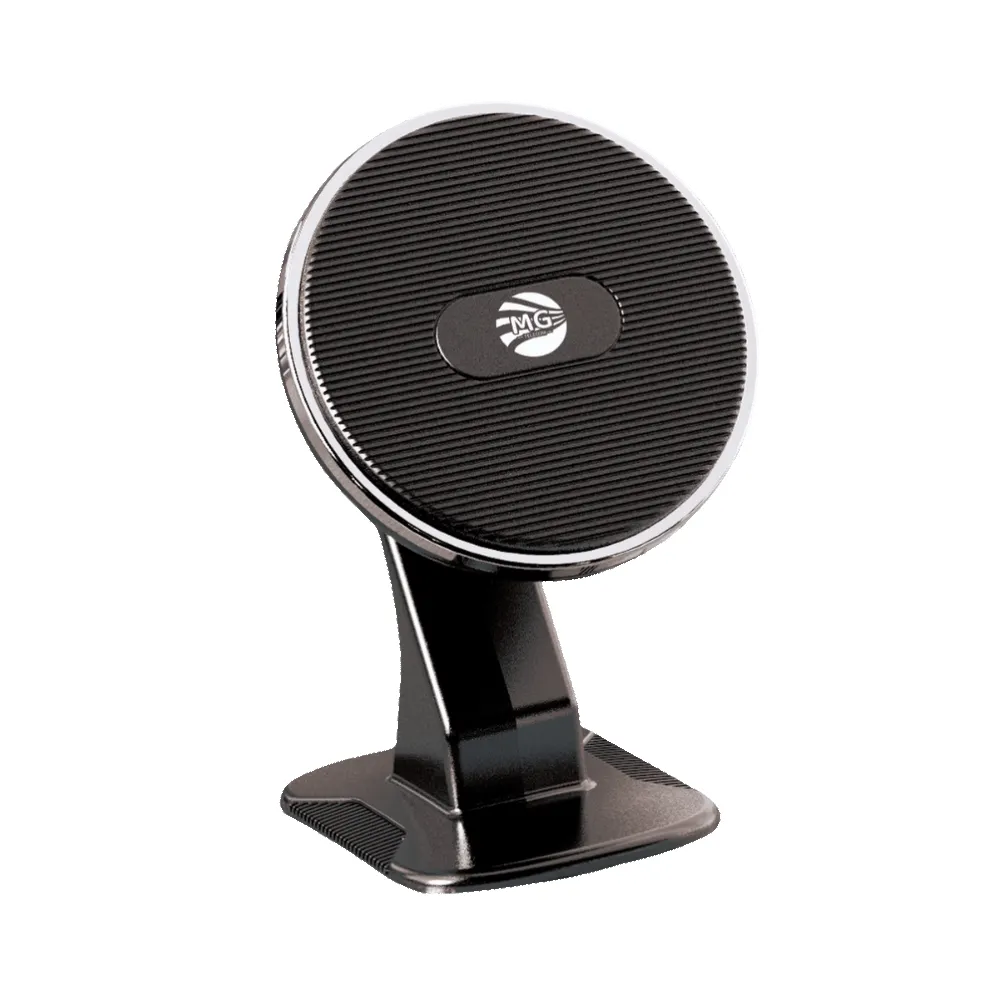 Magnetische Telefoonhouder voor Auto Dashboard – Universeel – Zwart – Inclusief Metalen Plaatjes-Ilumina Benelux