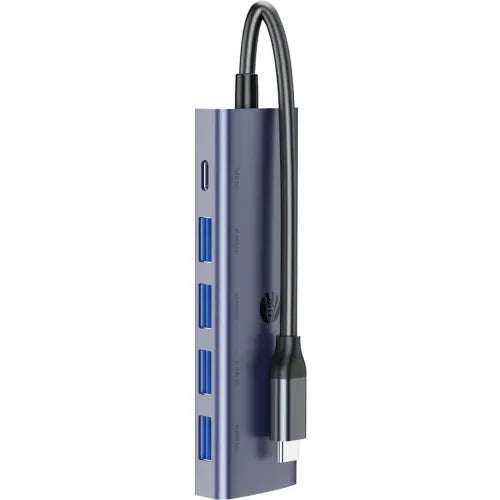 USB-C Hub – 4x USB 3.0 – USB-C Doorvoer – 5Gbps-Ilumina Benelux