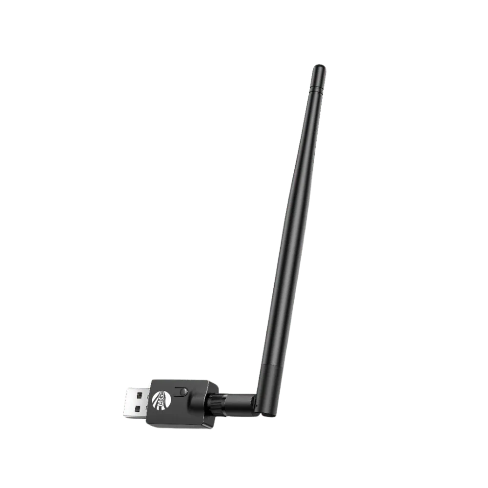 USB WiFi Adapter – 300Mbps – 2.4GHz – Met Externe Antenne – USB Dongle-Ilumina Benelux
