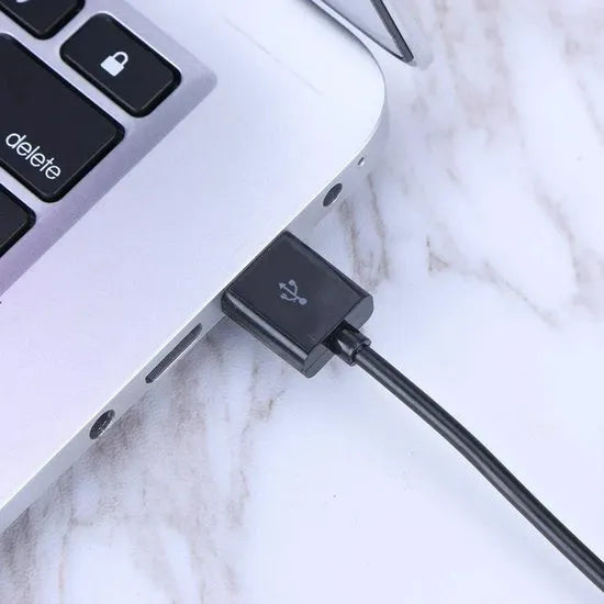 Micro USB kabel opladen & data – USB-A naar Micro USB – 1 meter – Geschikt voor apparaten met Micro USB – Zwart-USB-Kabels-Ilumina Benelux